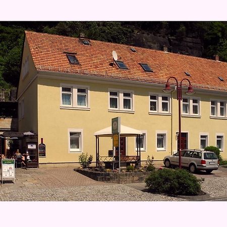 Pension Schwarz Bad Schandau Bagian luar foto