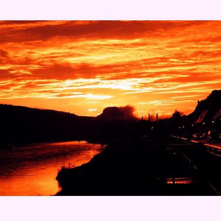 Pension Schwarz Bad Schandau Bagian luar foto