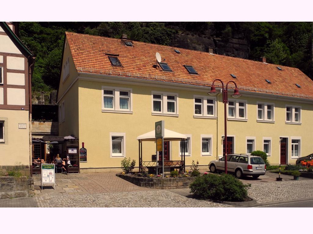 Pension Schwarz Bad Schandau Bagian luar foto