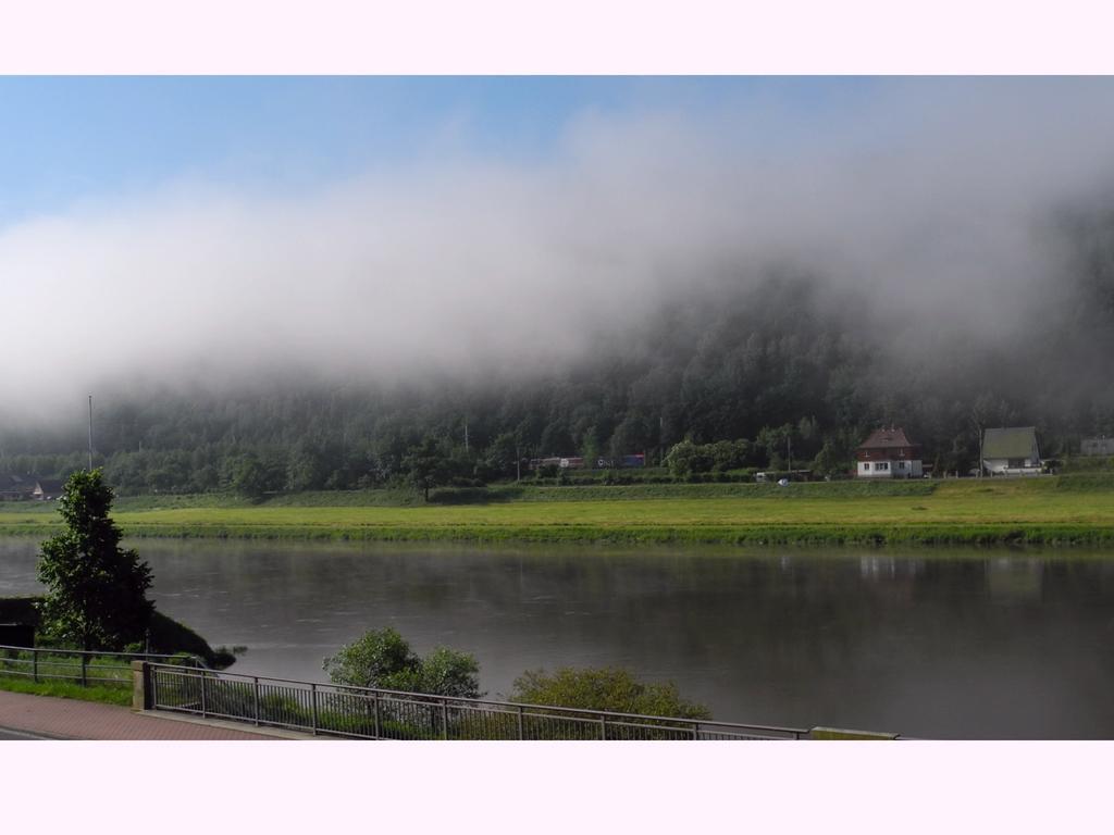Pension Schwarz Bad Schandau Bagian luar foto