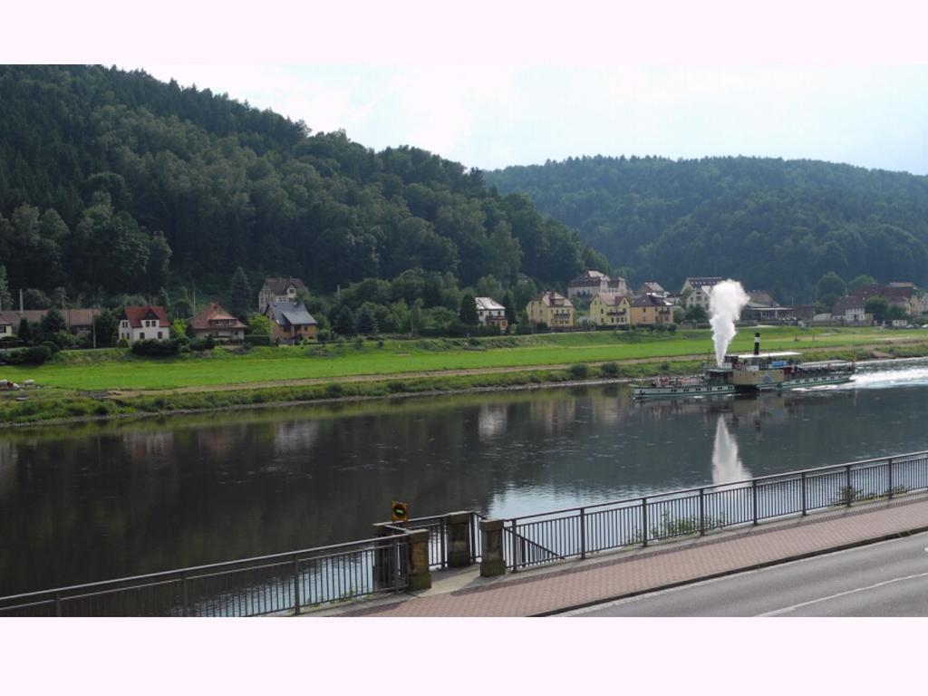 Pension Schwarz Bad Schandau Bagian luar foto